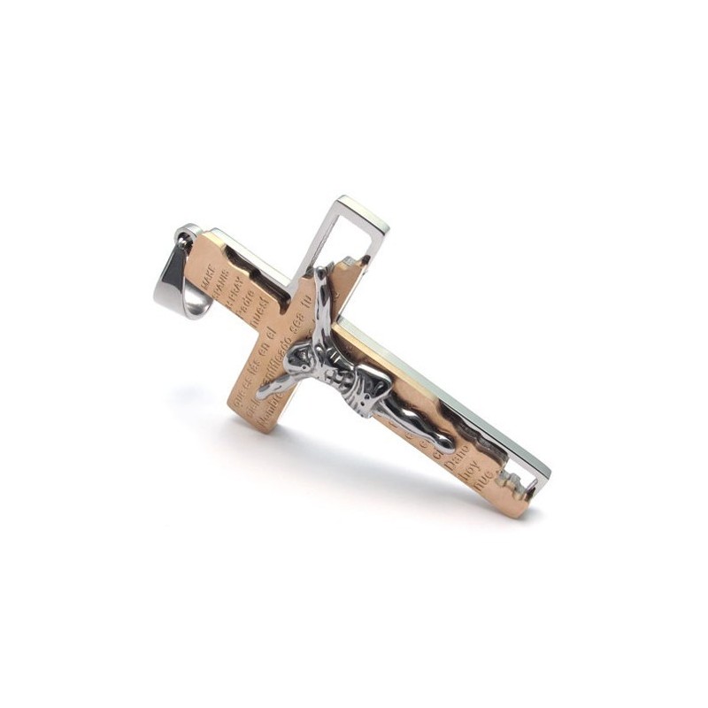 Pendentif Croix En Titane De Renommée Mondiale, Design Professionnel Et Couleur Brillante