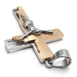 Pendentif Croix En Titane De Renommée Mondiale, Design Professionnel Et Couleur Brillante