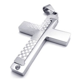 Pendentif Croix En Titane Au Design Professionnel Et À La Brillance Des Couleurs Pour Une Réputation Durable