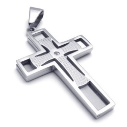 Pendentif Croix En Titane, Technologie De Pointe Et Brillance Des Couleurs Pour Une Réputation De Longue Date