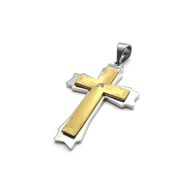 Pendentif Croix En Titane De Belle Conception, Couleur Brillante, Qualité Fiable Pendentif Croix En Titane De Belle Conception, Couleur Brillante, Qualité Fiable