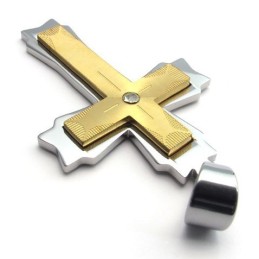 Pendentif Croix En Titane De Belle Conception, Couleur Brillante, Qualité Fiable