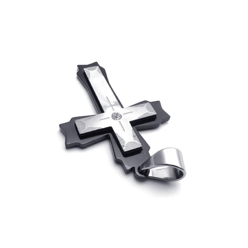 Pendentif Croix En Titane, Fabrication Soignée Et Brillance Des Couleurs Pour Une Excellente Réputation Au Pays Et À L'Étranger Pendentif Croix En Titane, Fabrication Soignée Et Brillance Des Couleurs Pour Une Excellente Réputation Au Pays Et À L'Étranger