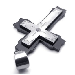 Pendentif Croix En Titane, Fabrication Soignée Et Brillance Des Couleurs Pour Une Excellente Réputation Au Pays Et À L'Étranger
