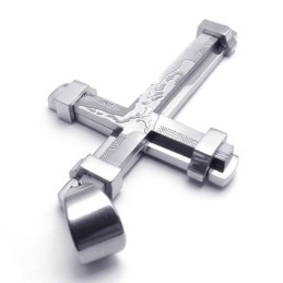 Pendentif Croix En Titane De Forme Élégante, Couleur Brillante, Excellente Qualité