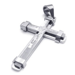 Pendentif Croix En Titane De Forme Élégante, Couleur Brillante, Excellente Qualité