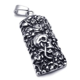 Fabrication Habile Couleur Brillance Bien Connu Pour Son Pendentif En Titane De Haute Qualité