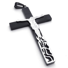 Pendentif Croix En Titane De Qualité, Fabrication Soignée, Couleur Brillante, Performance Fiable