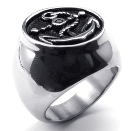 Bague En Titane De Différents Styles, Couleur Brillante, Qualité Fiable