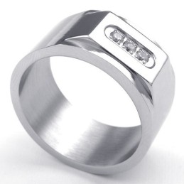 Bague En Titane De Qualité Stable Et De Brillance Des Couleurs Finement Travaillées