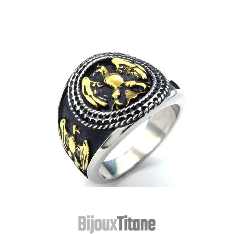 Bague En Titane Au Design Moderne, Couleur Brillante, Qualité Fiable