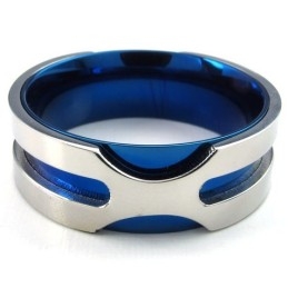 Bague En Titane De Forme Élégante, De Belles Couleurs Et De Qualité Fiable