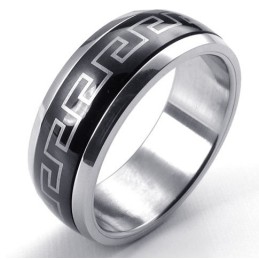 Bague En Titane De Qualité Stable Et Aux Couleurs Délicates, Fabriquée Avec Soin