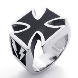 Bague En Titane De Qualité Supérieure, Élégante, Couleur Brillante
