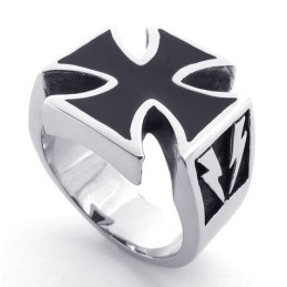 Bague En Titane De Qualité Supérieure, Élégante, Couleur Brillante