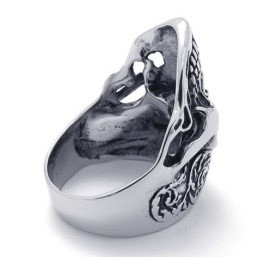 Bague En Titane De Haute Qualité, Fabrication Soignée Et Brillante