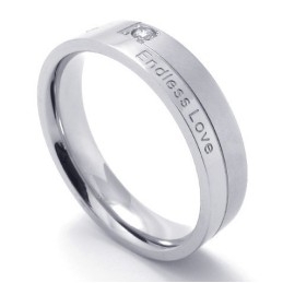 Bague En Titane De Qualité Supérieure, Design Astucieux, Couleur Brillante
