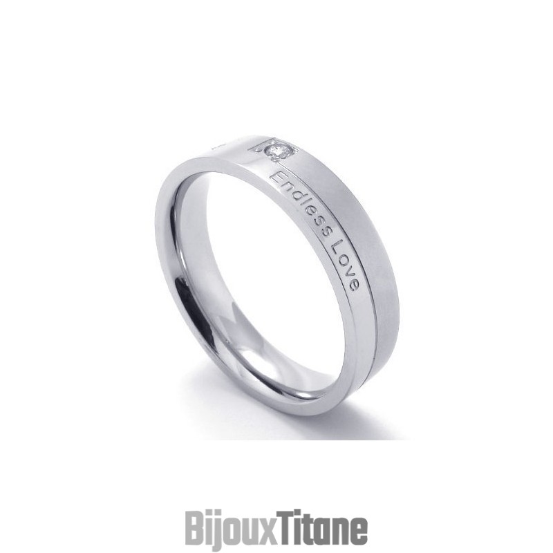 Bague En Titane De Qualité Supérieure, Design Astucieux, Couleur Brillante