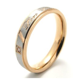 Bague En Titane De Haute Qualité, Design Magnifique Et Belles Couleurs