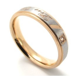 Bague En Titane De Haute Qualité, Design Magnifique Et Belles Couleurs