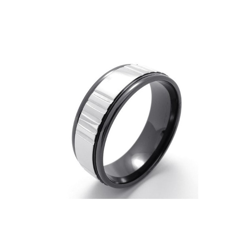 Bague En Titane De Haute Qualité, Fabrication Soignée Et Brillante Bague En Titane De Haute Qualité, Fabrication Soignée Et Brillante