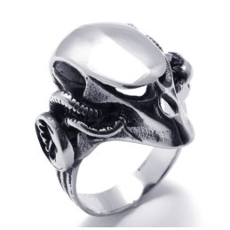 Bague En Titane De Haute Qualité, Fabrication Soignée Et Brillante