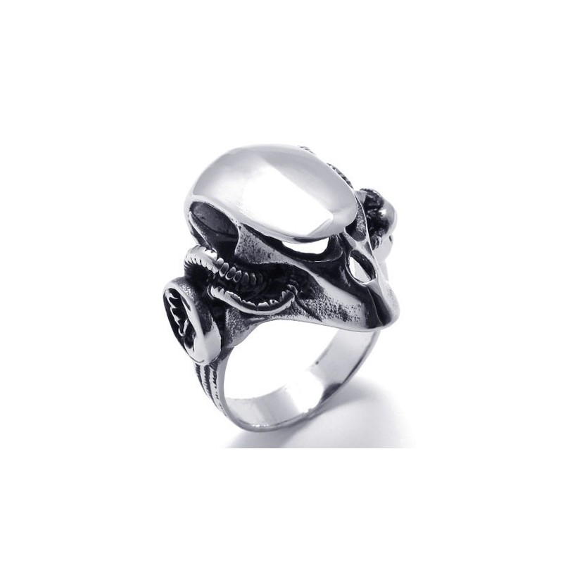 Bague En Titane De Haute Qualité, Fabrication Soignée Et Brillante