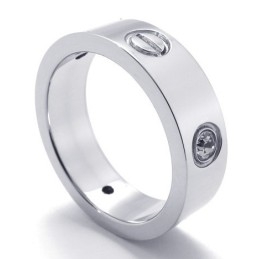 Bague En Titane De Qualité Supérieure, Fabrication Soignée, Couleur Brillante