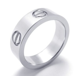 Bague En Titane De Qualité Supérieure, Styles Variés, Couleurs Délicates