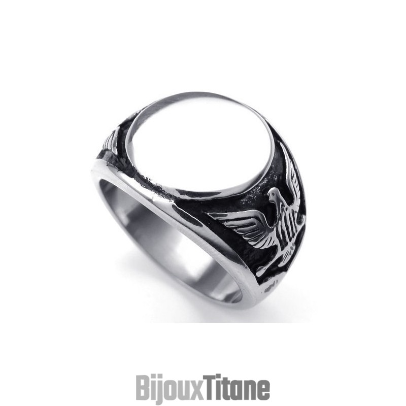 Bague En Titane À Motifs Tendance, Couleur Brillante, Durable À Utiliser Bague En Titane À Motifs Tendance, Couleur Brillante, Durable À Utiliser