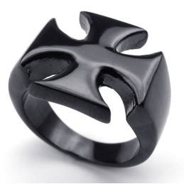 Bague En Titane De Haute Qualité, Design Astucieux, Couleur Brillante
