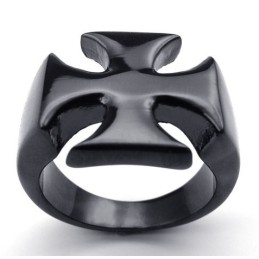 Bague En Titane De Haute Qualité, Design Astucieux, Couleur Brillante