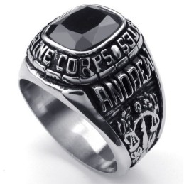 Motifs À La Mode, Couleur Brillante, La Reine De La Bague En Titane De Qualité