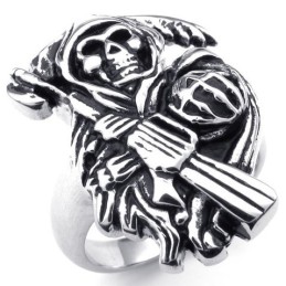 Construction Rationnelle Couleur Brillance La Reine De La Bague En Titane De Qualité