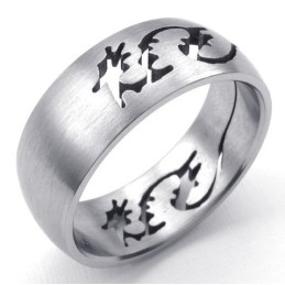Bague En Titane De Qualité Stable Et Brillante, De Dernière Technologie