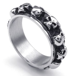 Bague En Titane Au Design Moderne, Aux Couleurs Délicates Et De Qualité Fiable