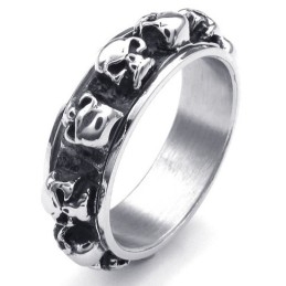 Bague En Titane Au Design Moderne, Aux Couleurs Délicates Et De Qualité Fiable