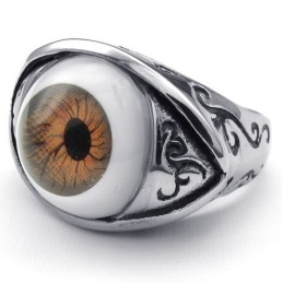 Bague En Titane Au Design Magnifique, Aux Couleurs Éclatantes Et À La Qualité Stable