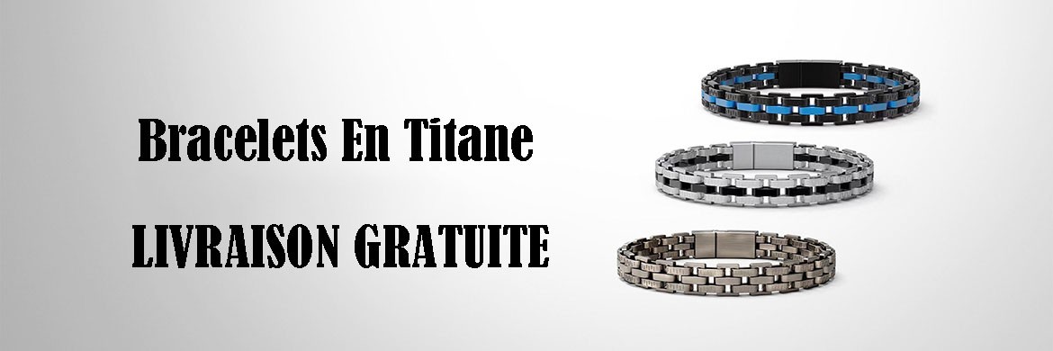 Bracelets en Titane